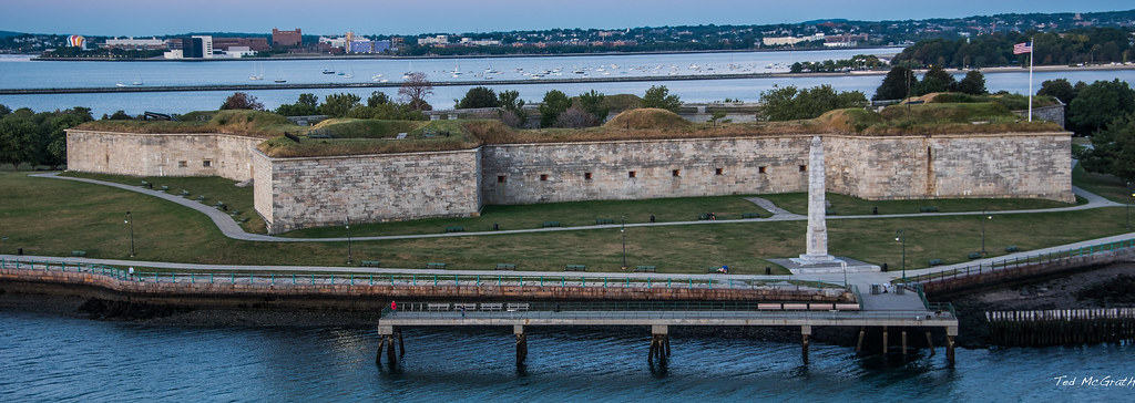 Boston - Fort Independence on Castle Island